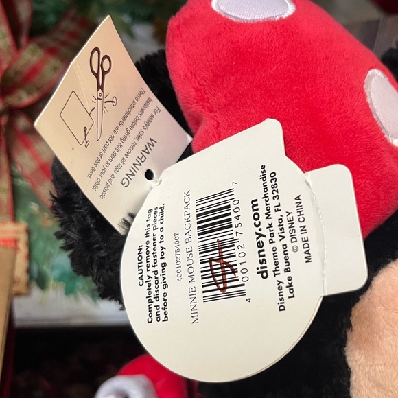 Disney Parks Minnie Mouse Backpack • Walt Disney World • New Old Stock - Picture 5 of 6